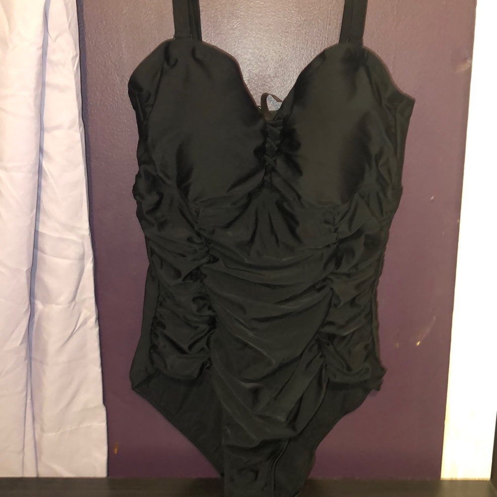 Black bathing suit